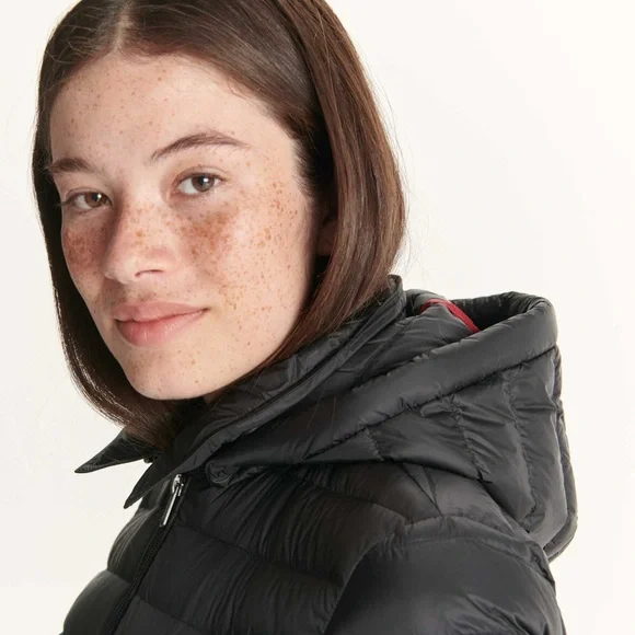 JOTT Long Down Hoodie Puffer Jacket - Picture 2 of 12